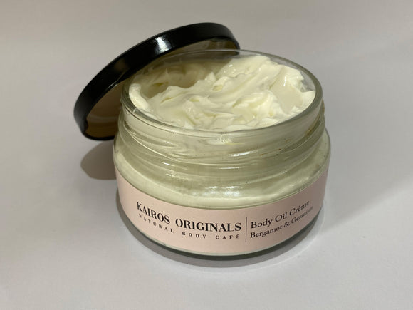 Body Oil Crème - Bergamot & Geranium