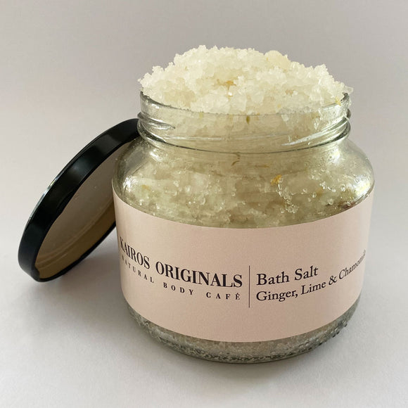 Bath Salt - Ginger, Lime & Chamomile